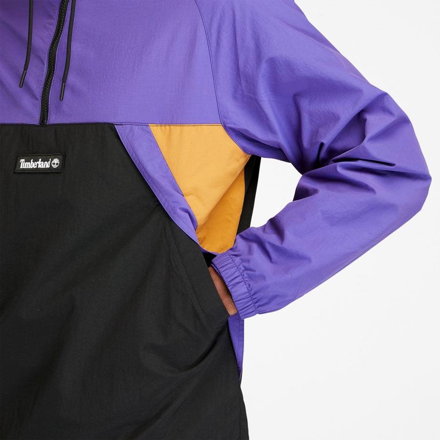 Timberland Ireland Deep Blue/Black Zip-Neck Windbreaker