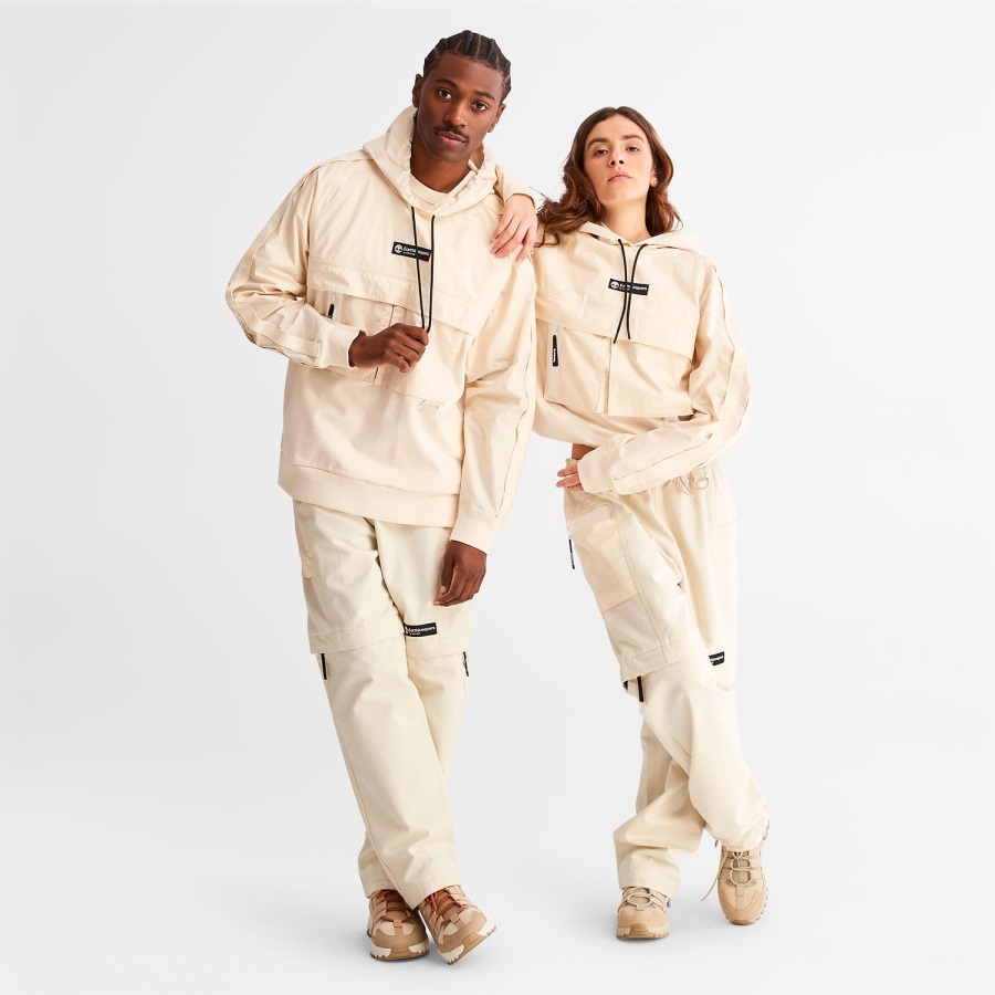 Timberland Ireland Earthkeepers By Raeburn Mixed-Media Hoodie Undyed