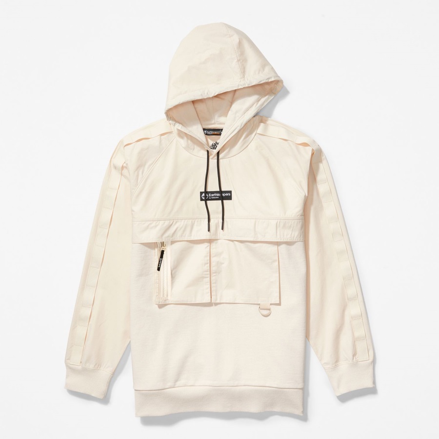 Timberland Ireland Earthkeepers By Raeburn Mixed-Media Hoodie Undyed
