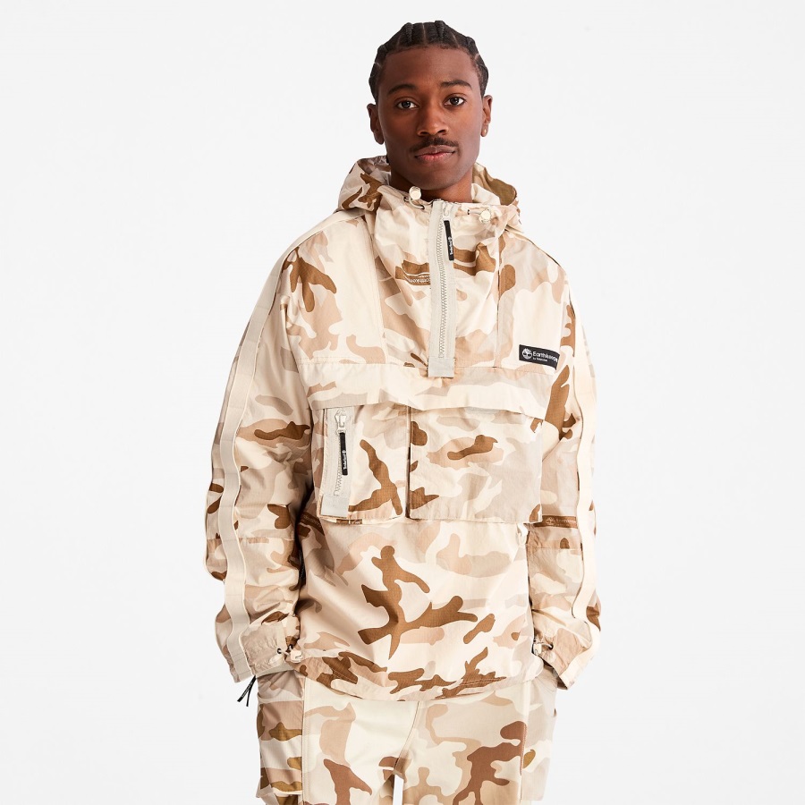 Timberland Ireland Earthkeepers By Raeburn Packable Camo-Print Anorak House Camo Print