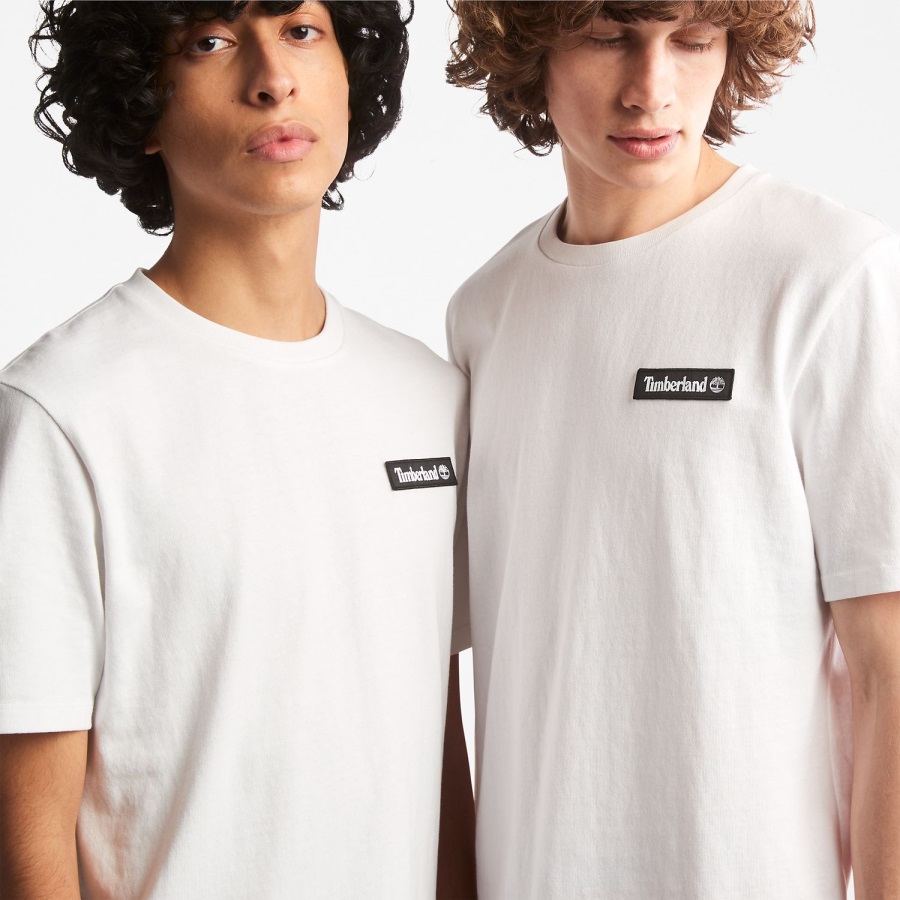 Timberland Ireland Heavyweight Logo T-Shirt White