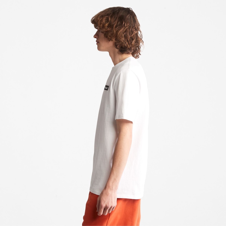 Timberland Ireland Heavyweight Logo T-Shirt White