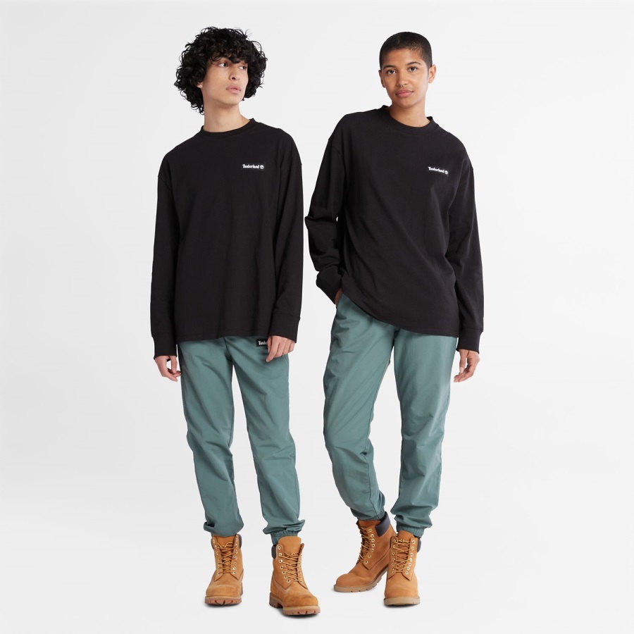 Timberland Ireland Heavyweight Long-Sleeve T-Shirt Black