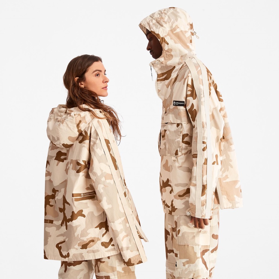 Timberland Ireland House Camo Print Earthkeepers By Raeburn Packable Camo-Print Anorak