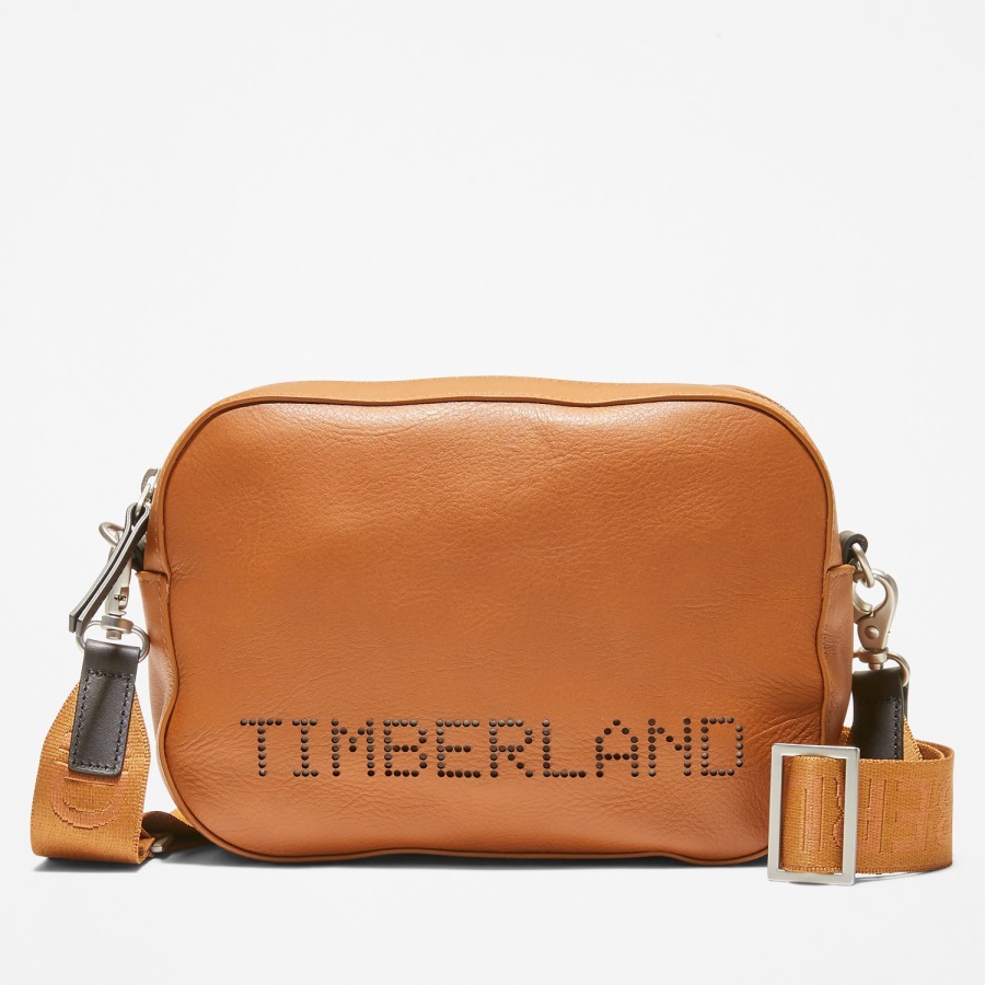 Timberland Ireland Leather Crossbody Bag Cottage Brown