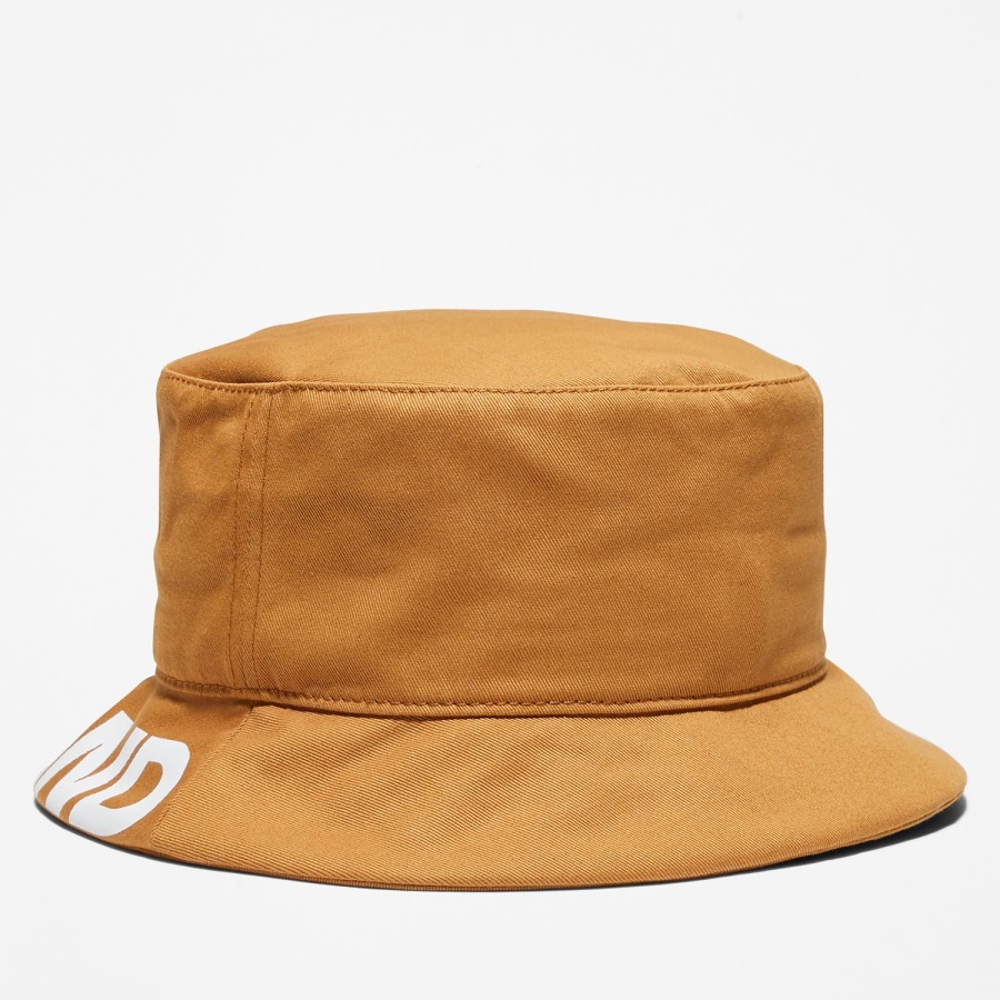 Timberland Ireland Logo Bucket Hat Wheat