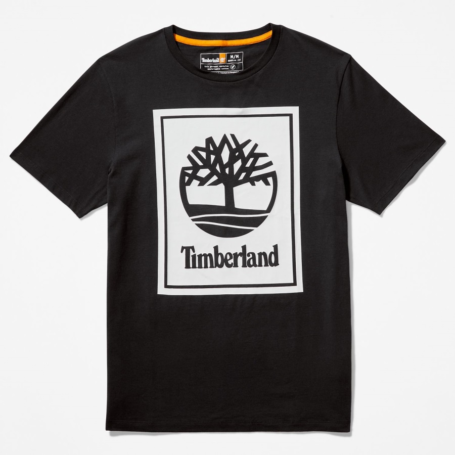 Timberland Ireland Logo T-Shirt Black/White