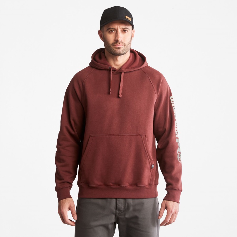 Timberland Ireland Maroon Men's Pro Hood Honcho Sport Hoodie