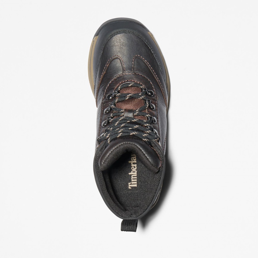 Timberland Ireland Medium Brown Full-Grain Junior Waterproof Hiking Boots