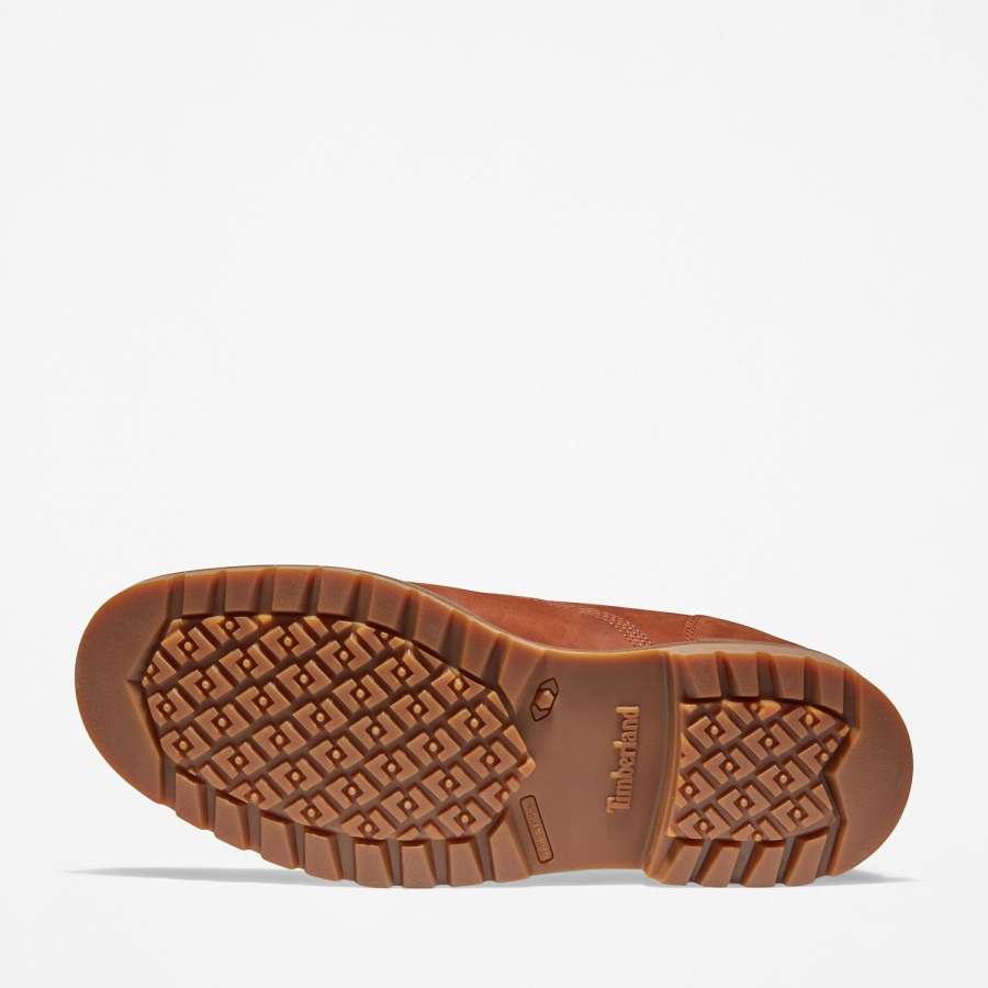 Timberland Ireland Medium Brown Full-Grain Men's Redwood Falls Waterproof Chukka Boots