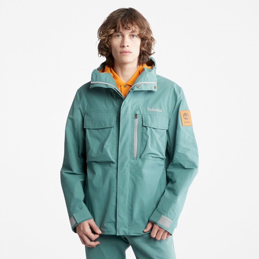 Timberland Ireland Men's Wilmington Ek+ Waterproof Jacket Sea Pine
