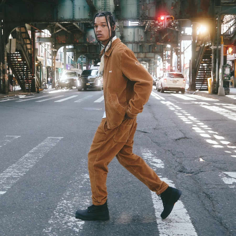 Timberland Ireland Men's Corduroy Jogger Pants Brown