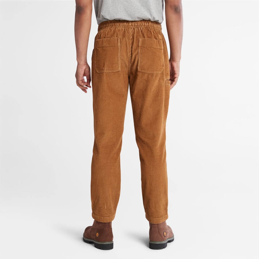 Timberland Ireland Men's Corduroy Jogger Pants Brown
