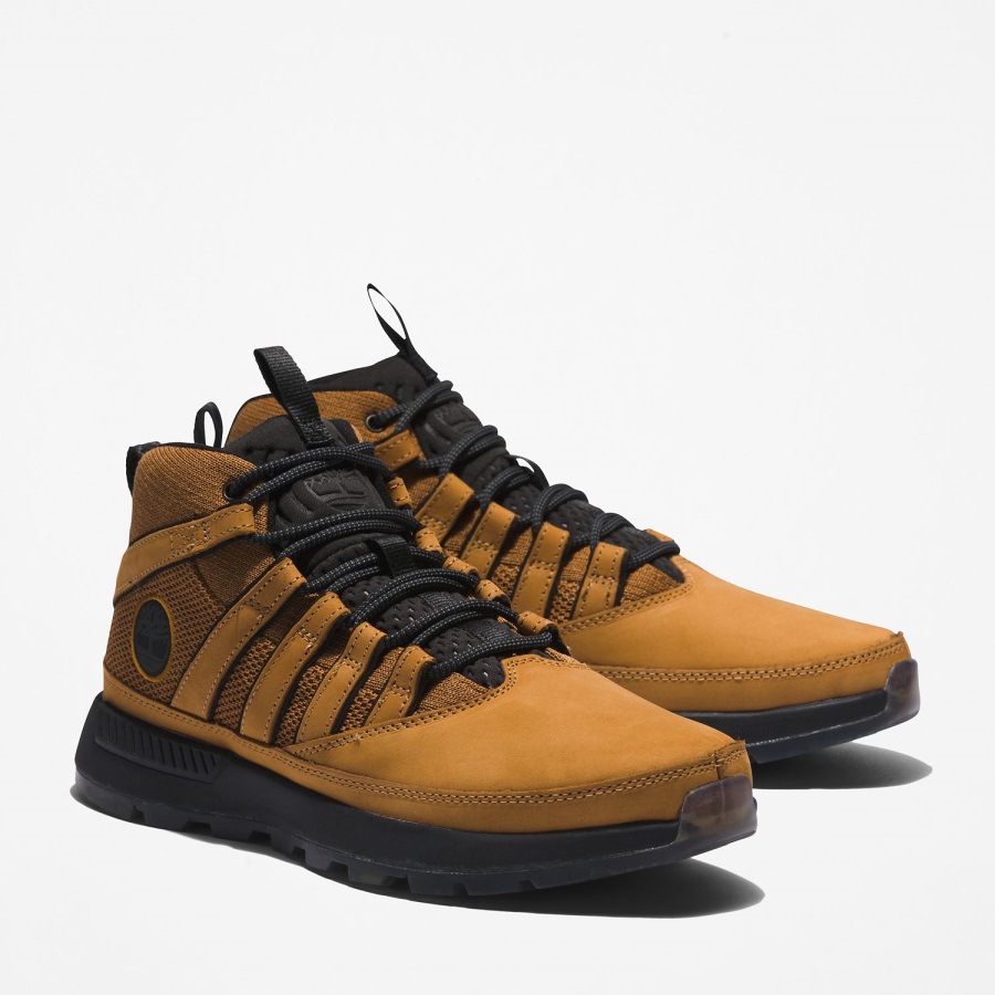 Timberland Ireland Men's Euro Trekker Hiking Boots Wheat Nubuck