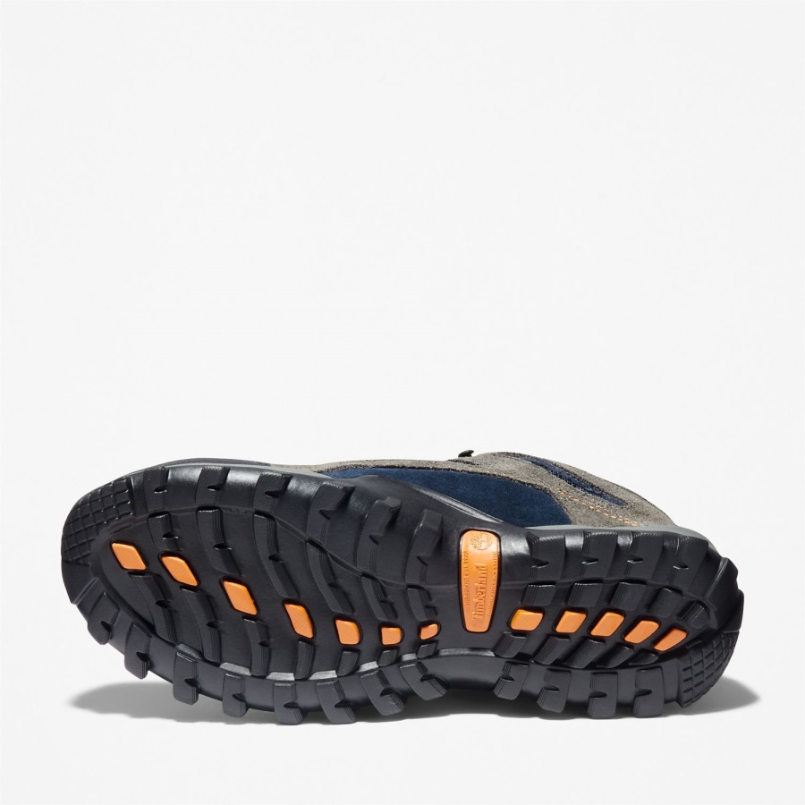 Timberland Ireland Men's Mudsill Steel Toe Work Boot Grey/Sapphire Split Suede