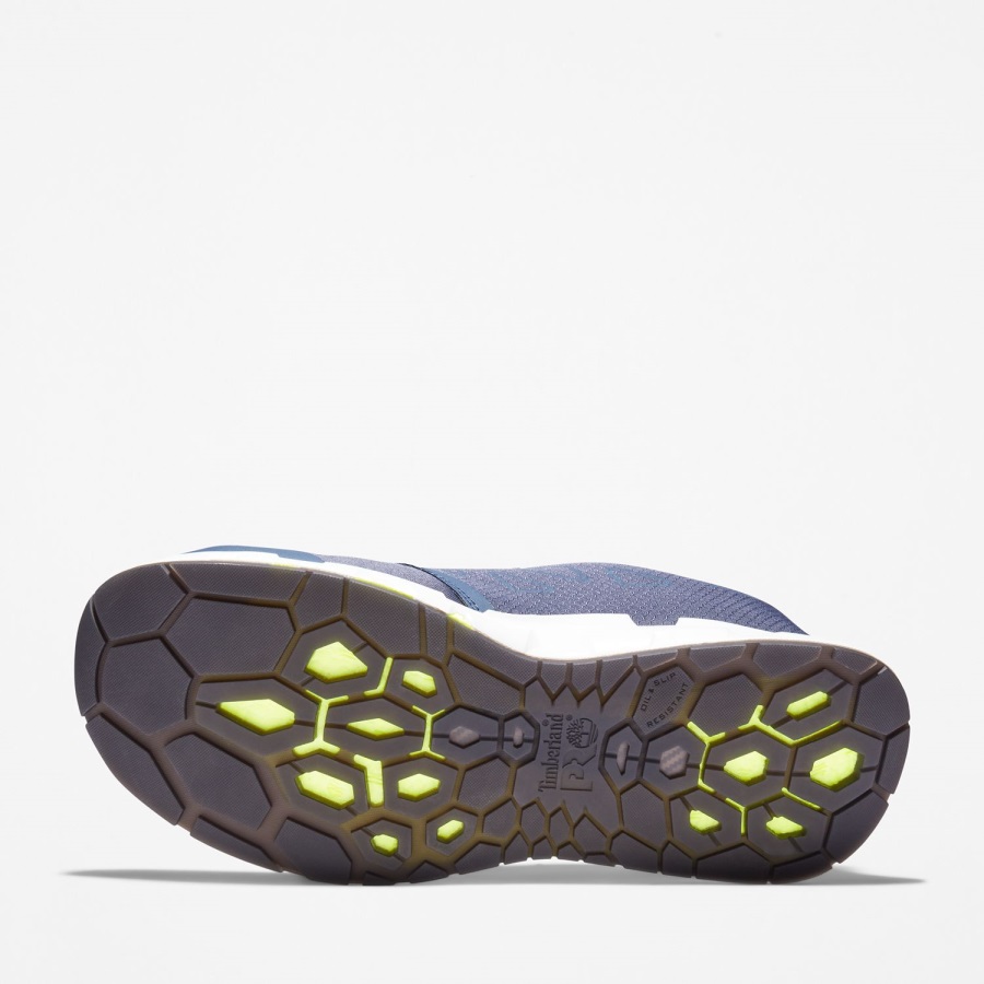 Timberland Ireland Men's Powertrain Sprint Alloy Toe Work Sneaker Navy/White