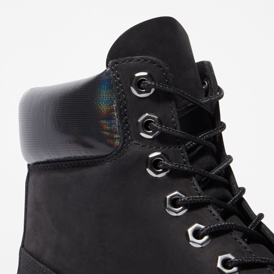 Timberland Ireland Men's Premium 6-Inch Waterproof Boots Black Nubuck