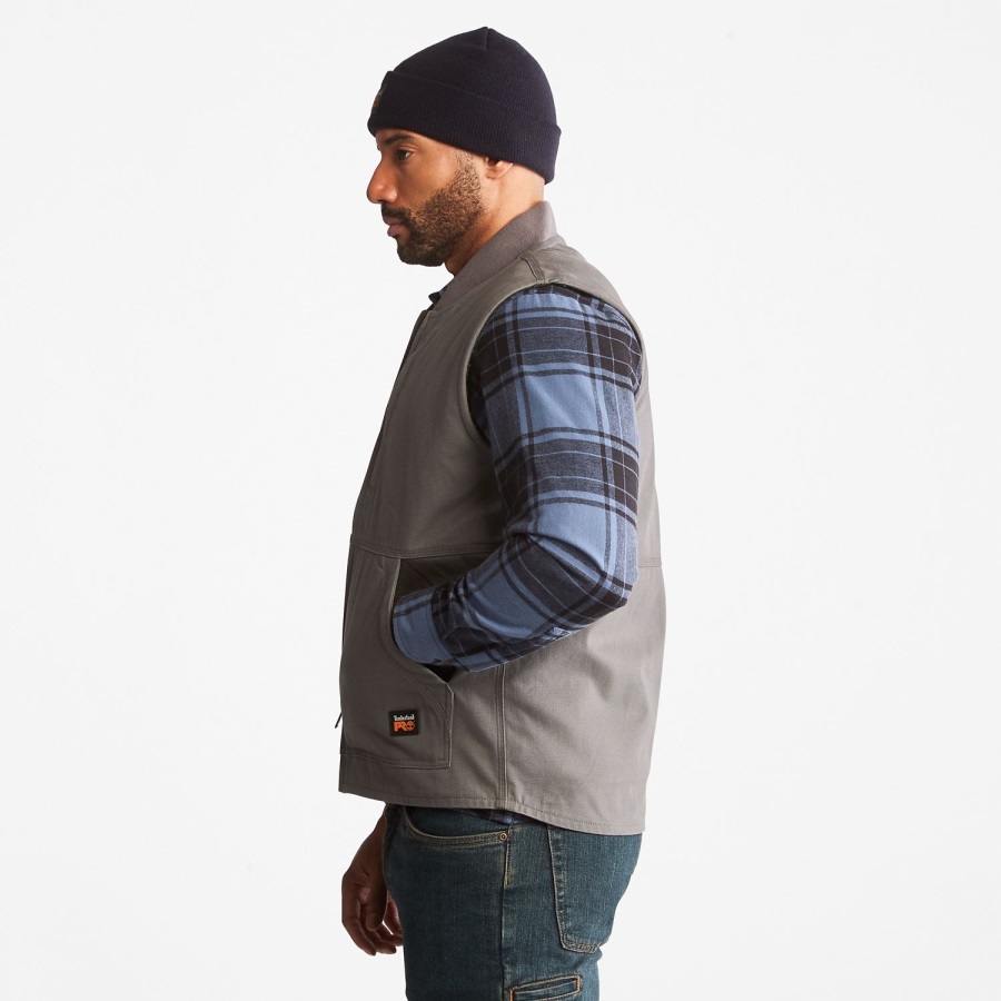 Timberland Ireland Men's Pro Gritman Lined Canvas Vest