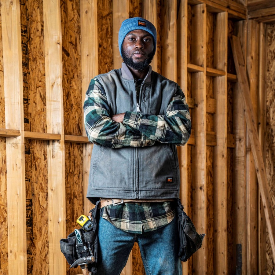 Timberland Ireland Men's Pro Gritman Lined Canvas Vest