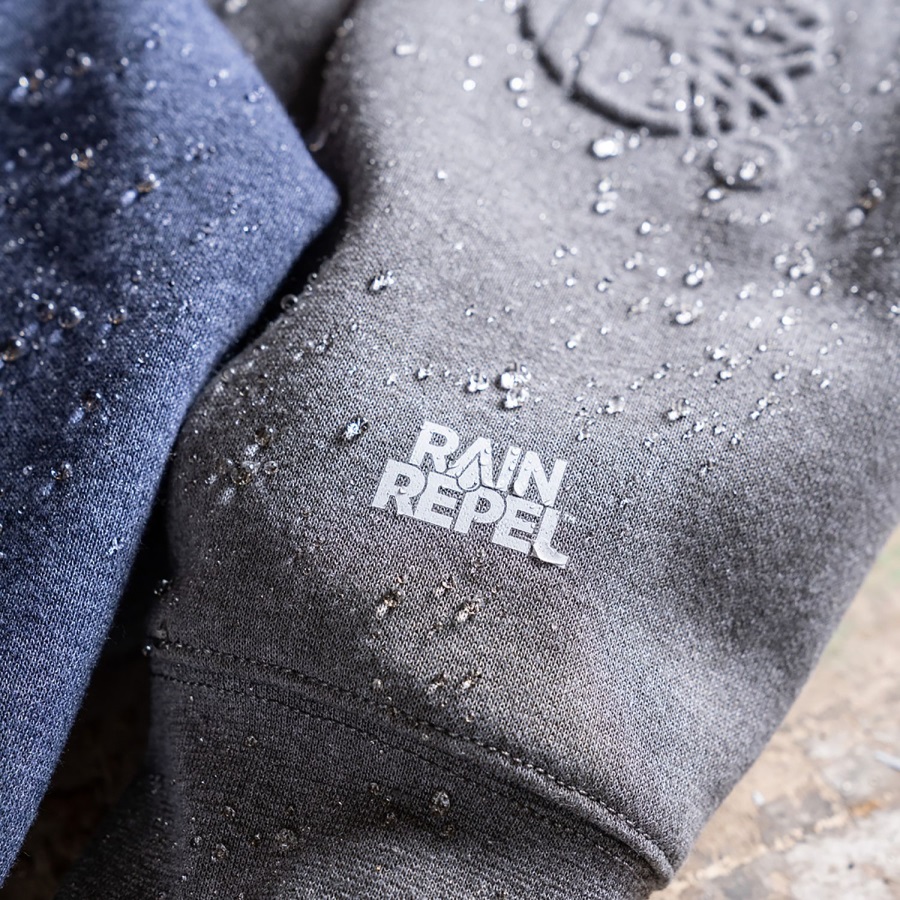 Timberland Ireland Men's Pro Hood Honcho Sport Embossed Logo Pullover Hoodie Dark Charcoal Heather