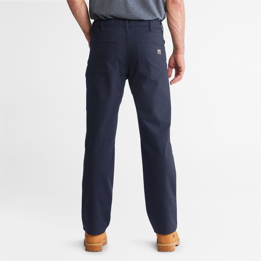 Timberland Ireland Men's Pro Ironhide Flex Canvas Work Pants Navy