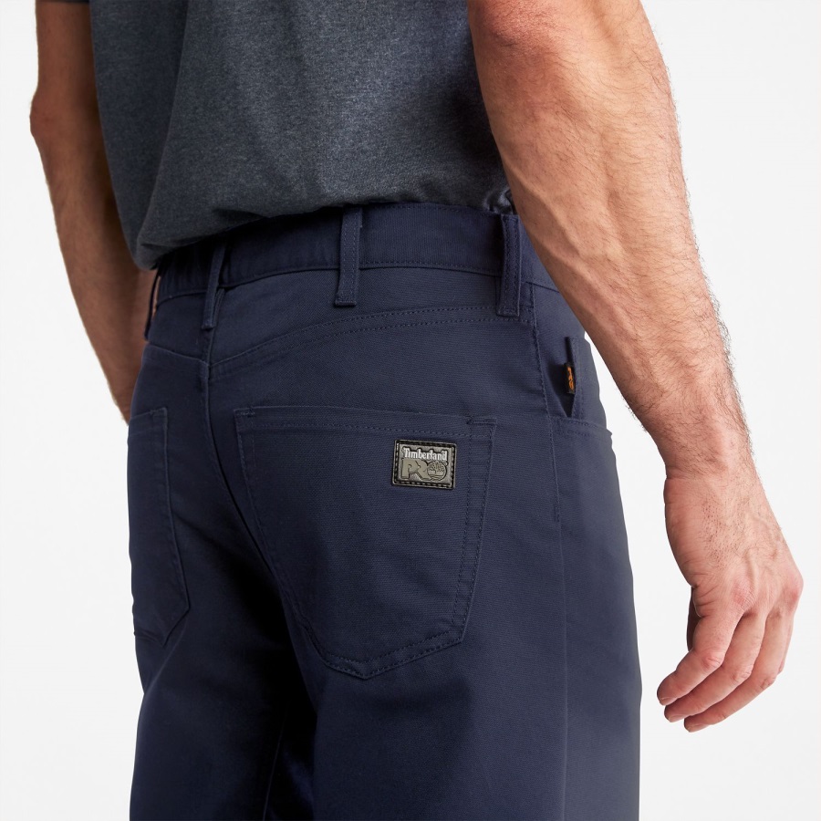 Timberland Ireland Men's Pro Ironhide Flex Canvas Work Pants Navy