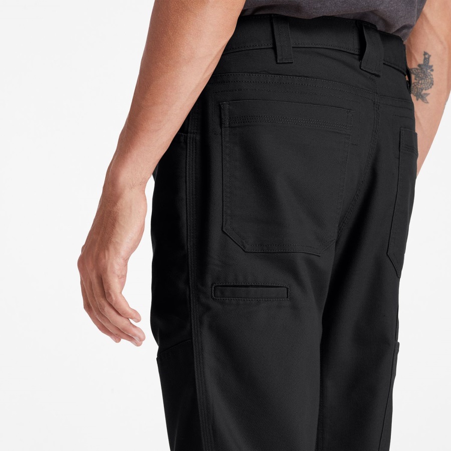 Timberland Ireland Men's Pro Ironhide Flex Utility Doublefront Pants Jet Black