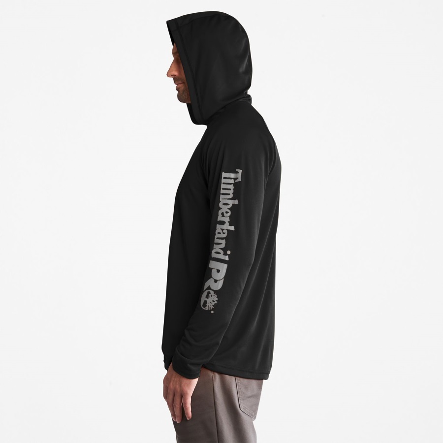 Timberland Ireland Men's Pro Wicking Good Hoodie Jet Black