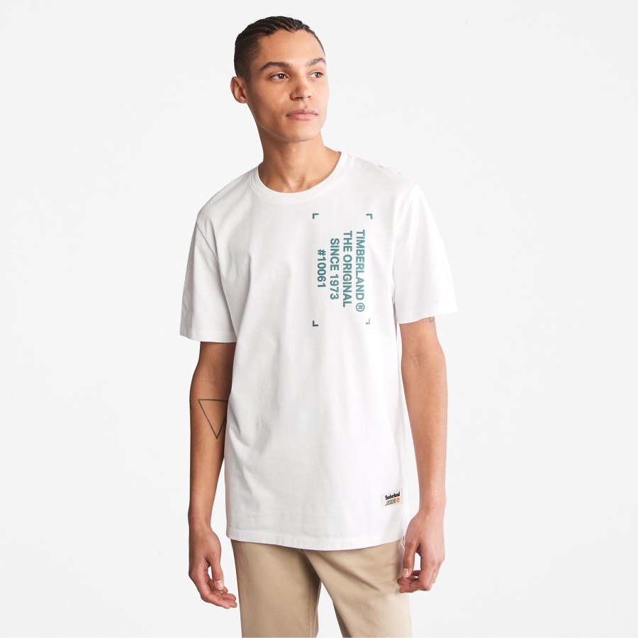 Timberland Ireland Men's Progressive Utility Graphic T-Shirt White