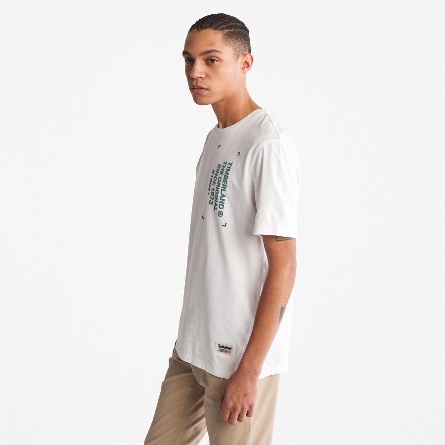 Timberland Ireland Men's Progressive Utility Graphic T-Shirt White