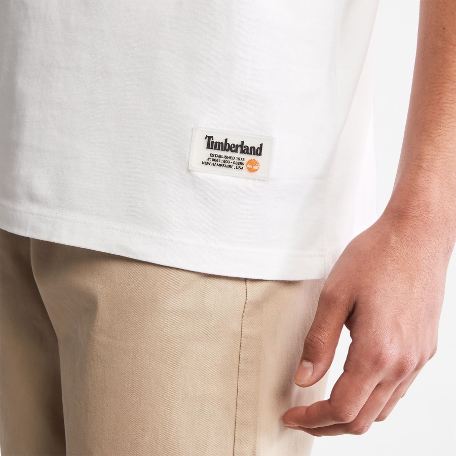 Timberland Ireland Men's Progressive Utility Graphic T-Shirt White