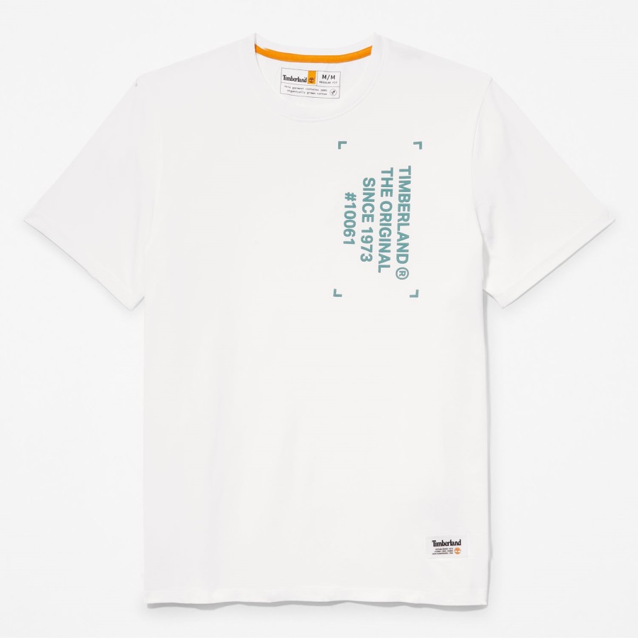 Timberland Ireland Men's Progressive Utility Graphic T-Shirt White
