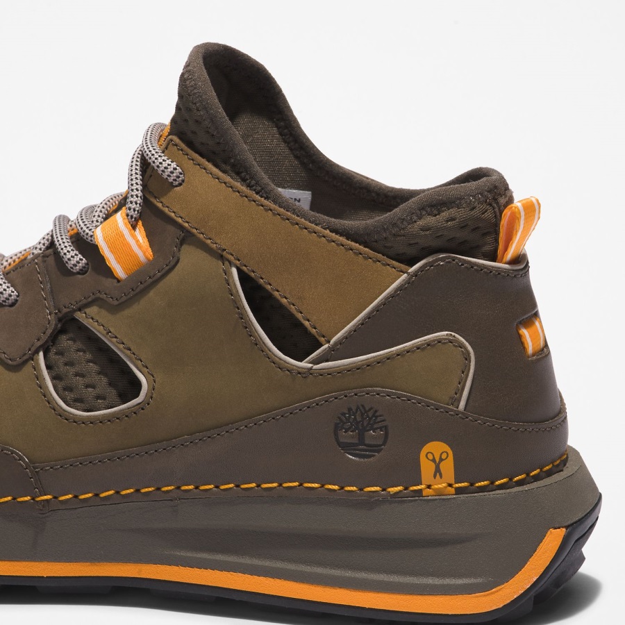 Timberland Ireland Olive Nubuck Women's Timberloop Trekker City Hikers