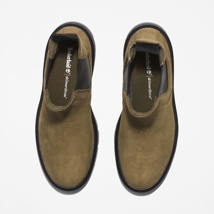 Timberland Ireland Olive Women's Cortina Valley Chelsea Boots