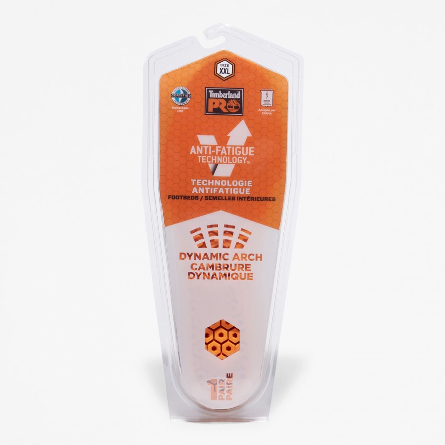 Timberland Ireland Orange/Black Pro Anti-Fatigue Technology Insoles