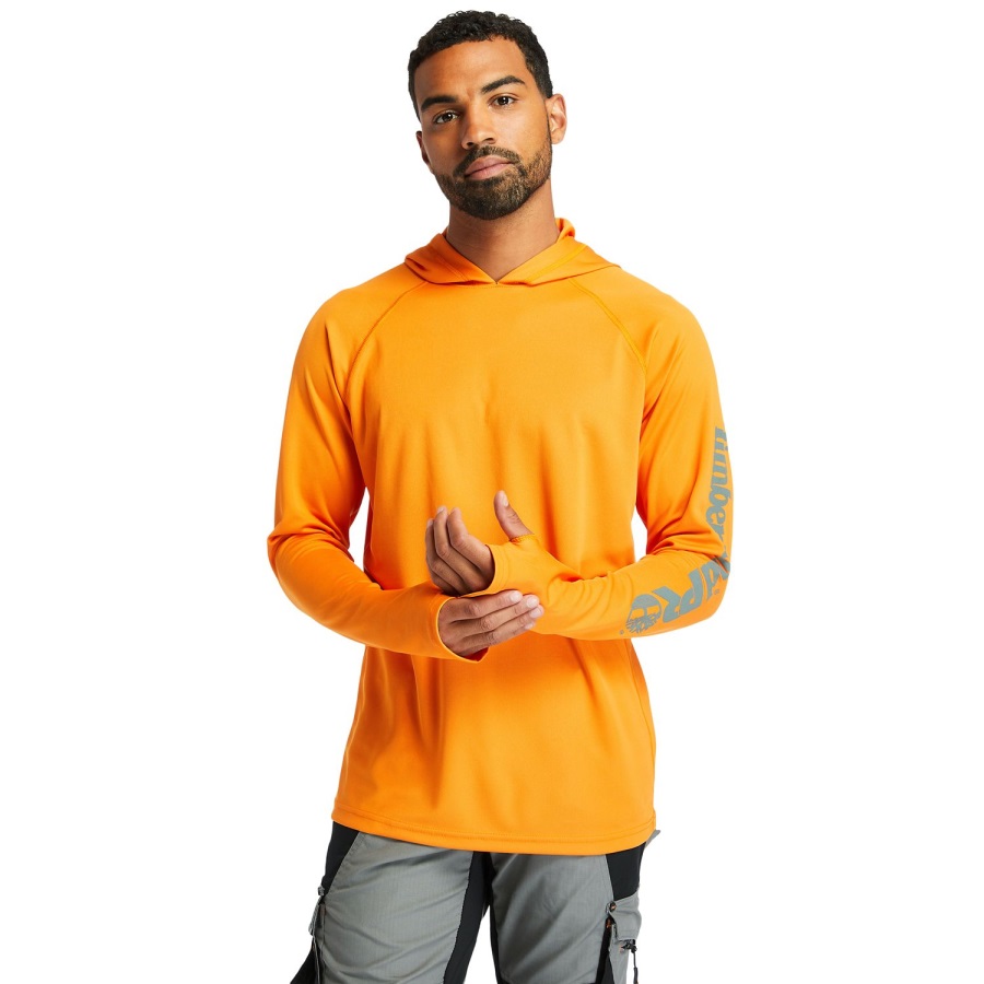 Timberland Ireland PRO Orange Men's Pro Wicking Good Hoodie