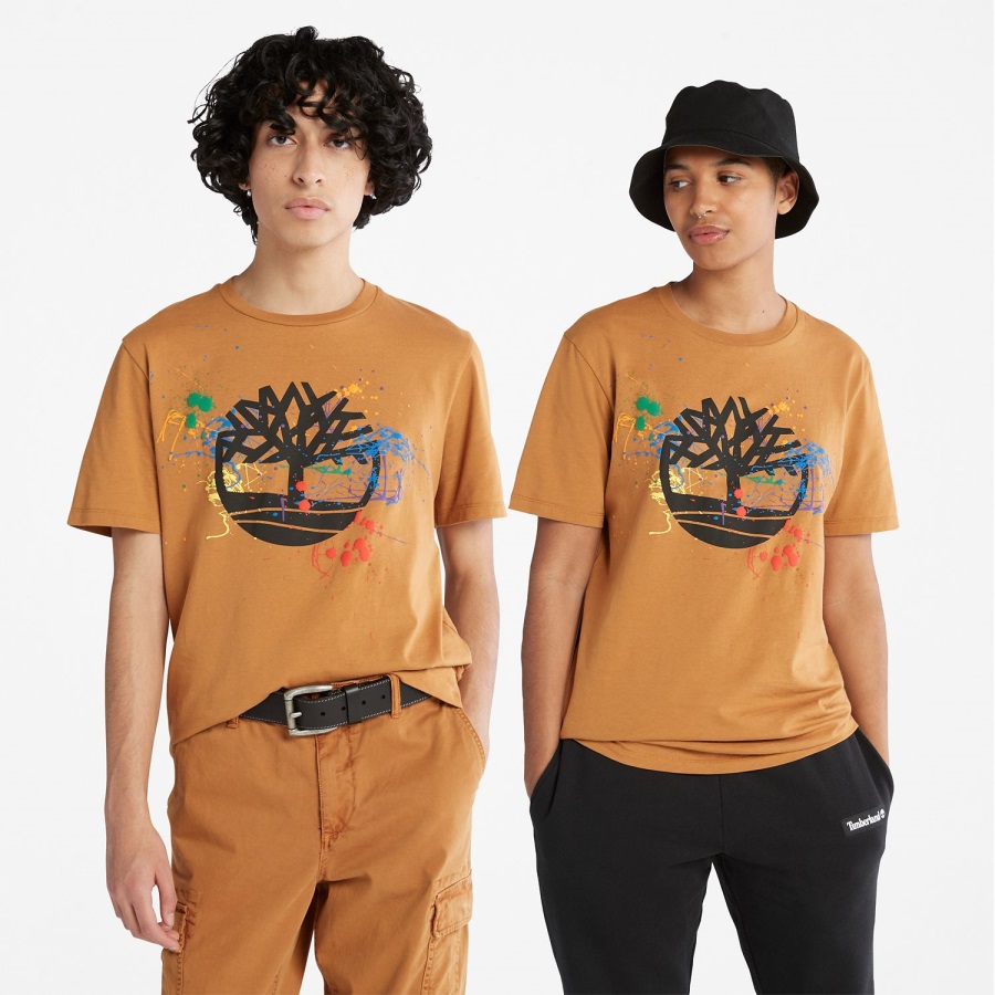 Timberland Ireland Paint Splash T-Shirt