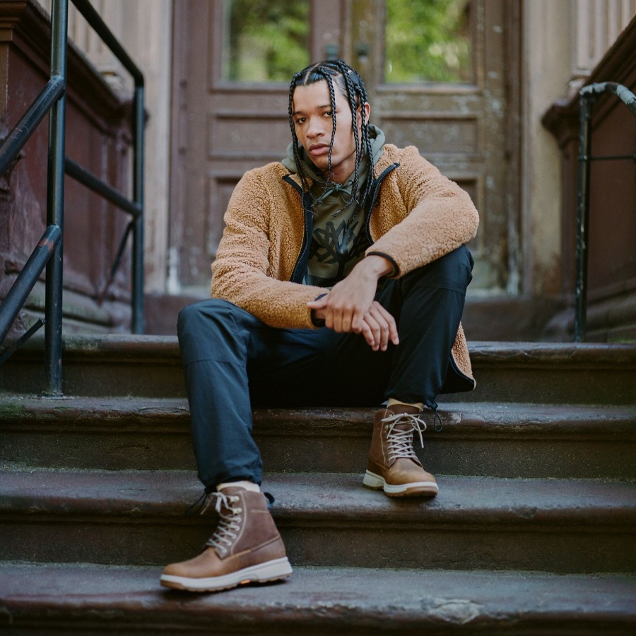 Timberland Ireland Rust Full-Grain Men's Atwells Ave Waterproof Boots