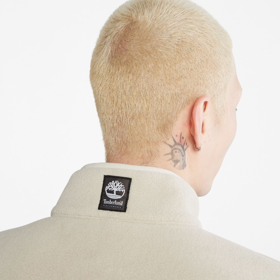 Timberland Ireland Taupe Polartec Fleece Jacket