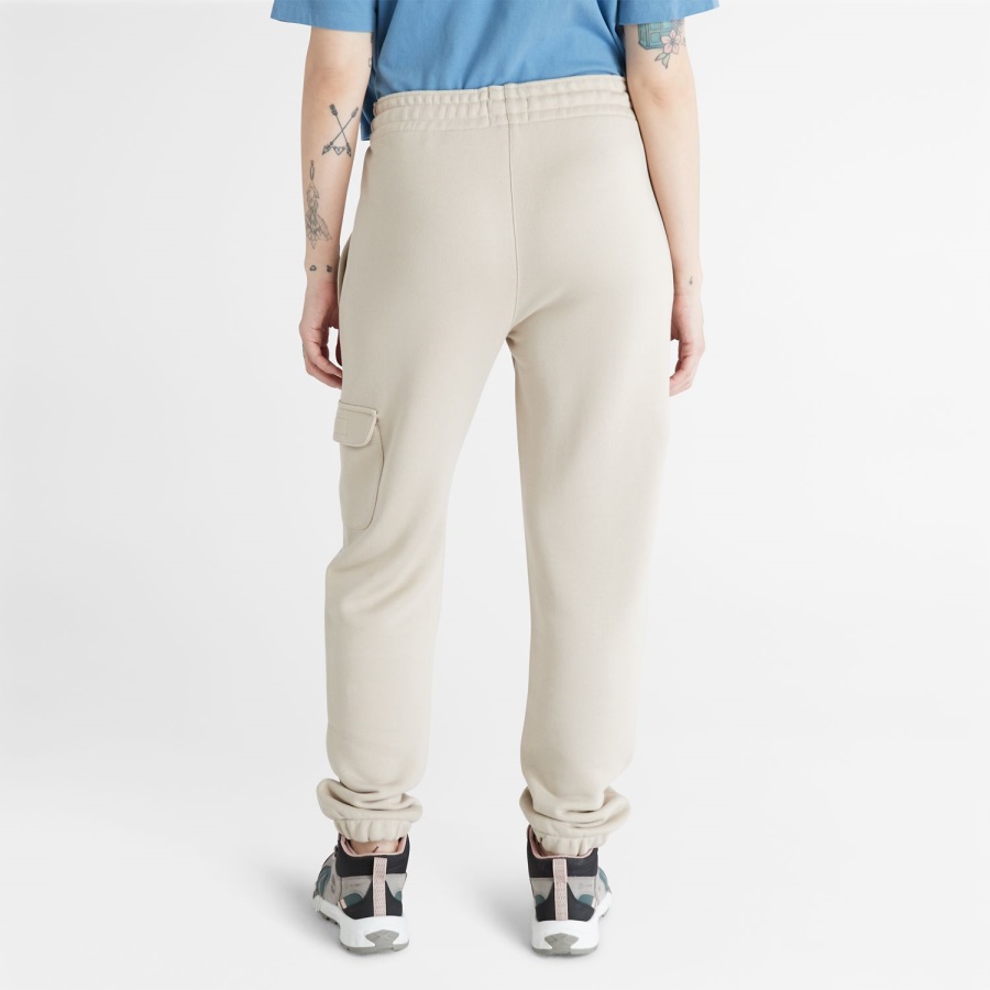 Timberland Ireland Taupe Women's Cargo Jogger Pants
