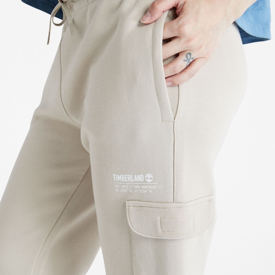 Timberland Ireland Taupe Women's Cargo Jogger Pants