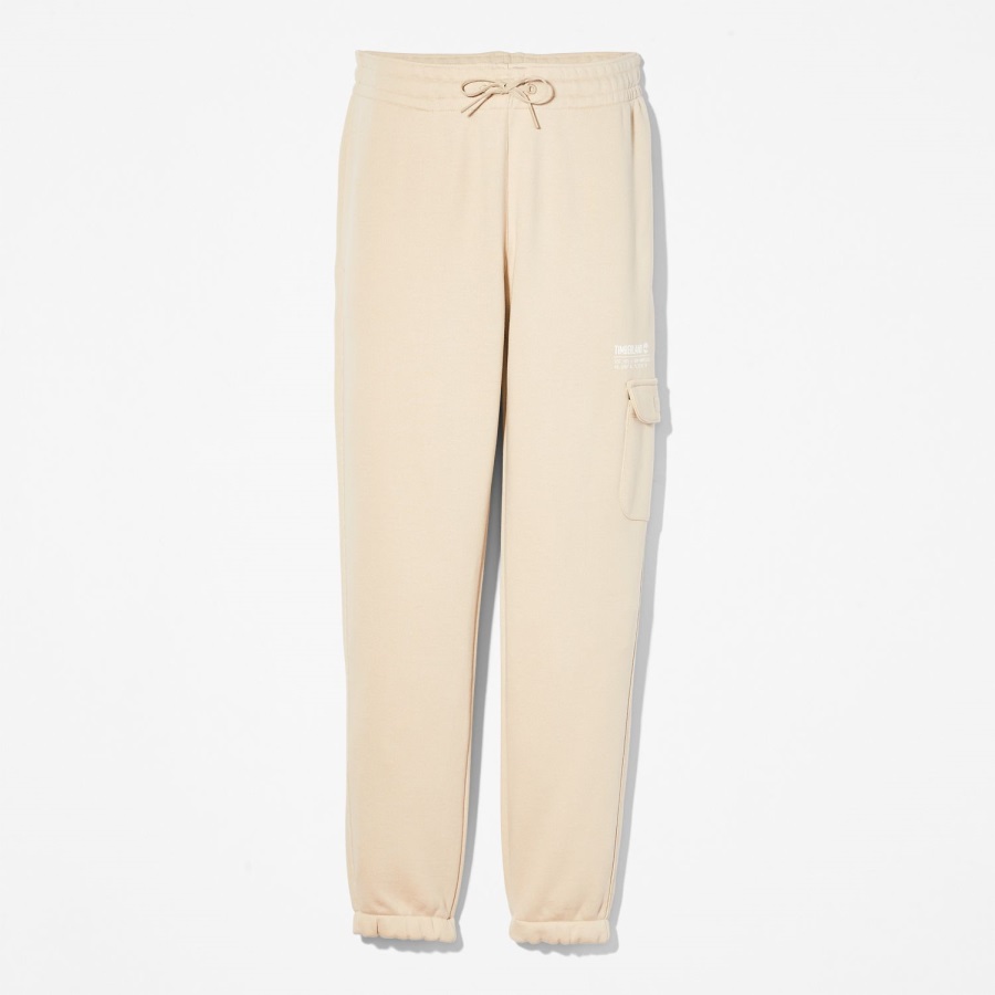 Timberland Ireland Taupe Women's Cargo Jogger Pants