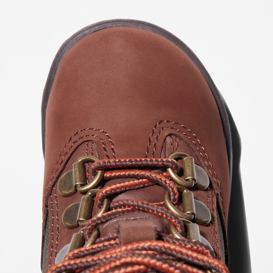 Timberland Ireland Toddler 6-Inch Field Boots Dark Brown Nubuck