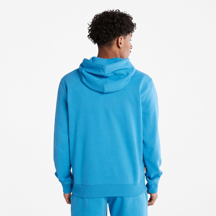 Timberland Ireland Tree-Logo Hoodie Bright Blue/Black