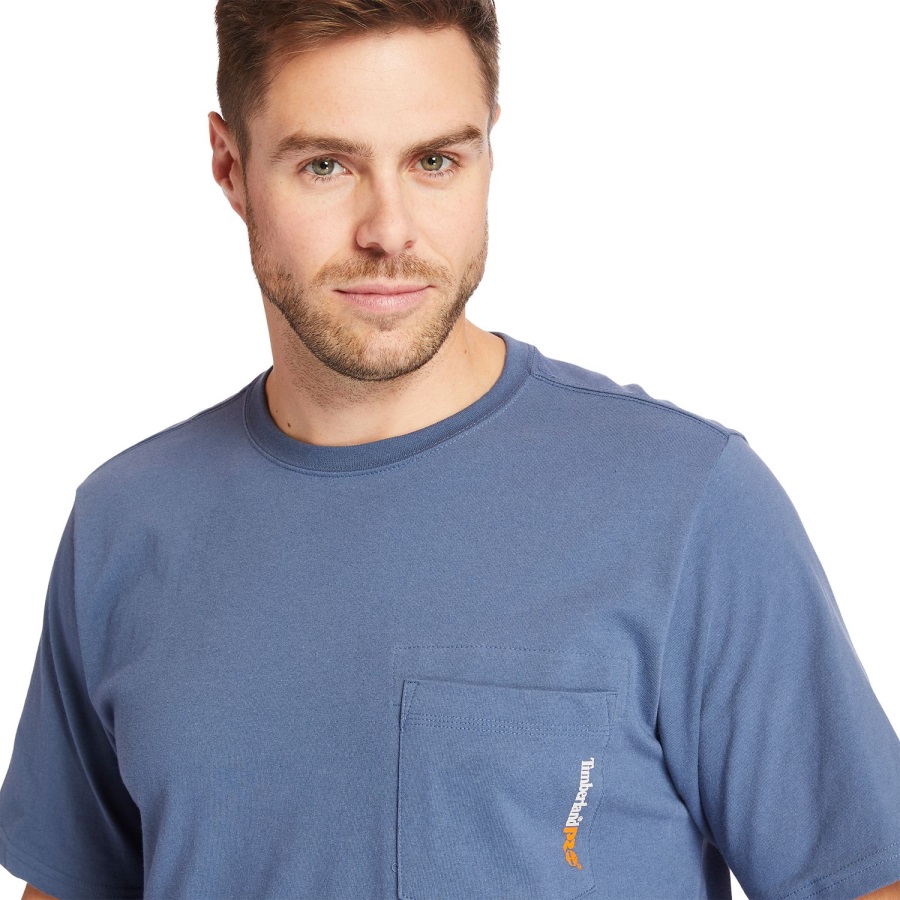 Timberland Ireland Vintage Indigo Men's Big & Tall Pro Base Plate Short-Sleeve T-Shirt