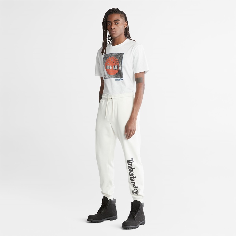 Timberland Ireland Vintage White Logo Sweatpants