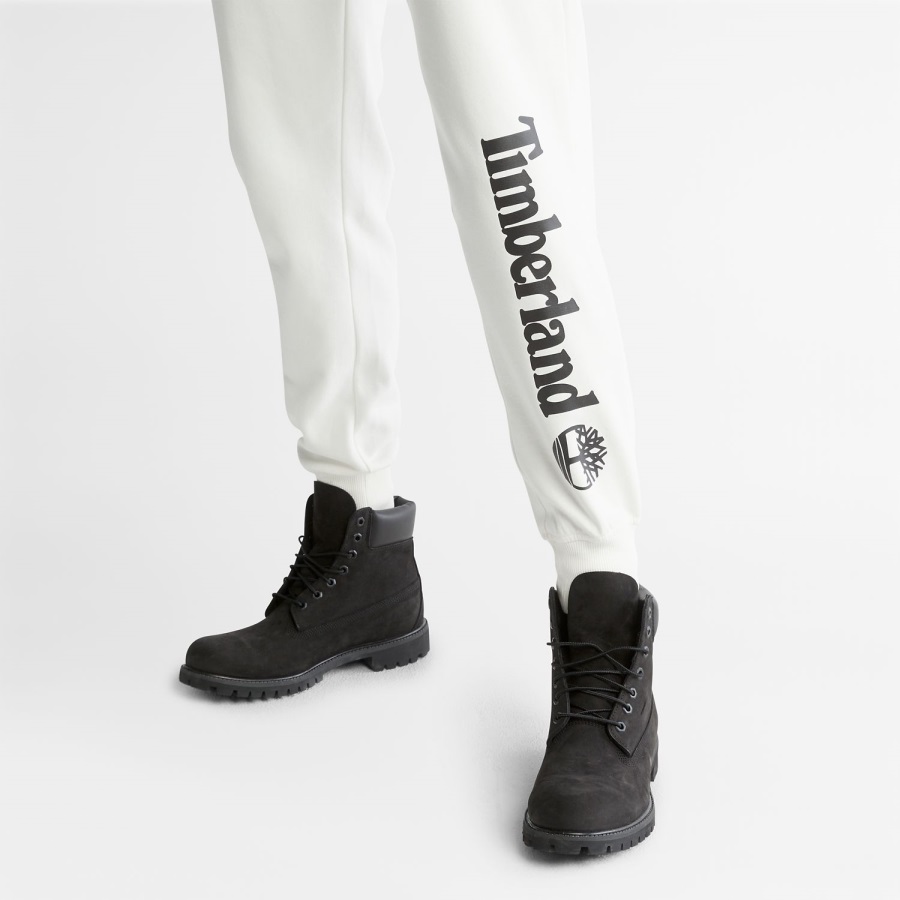 Timberland Ireland Vintage White Logo Sweatpants