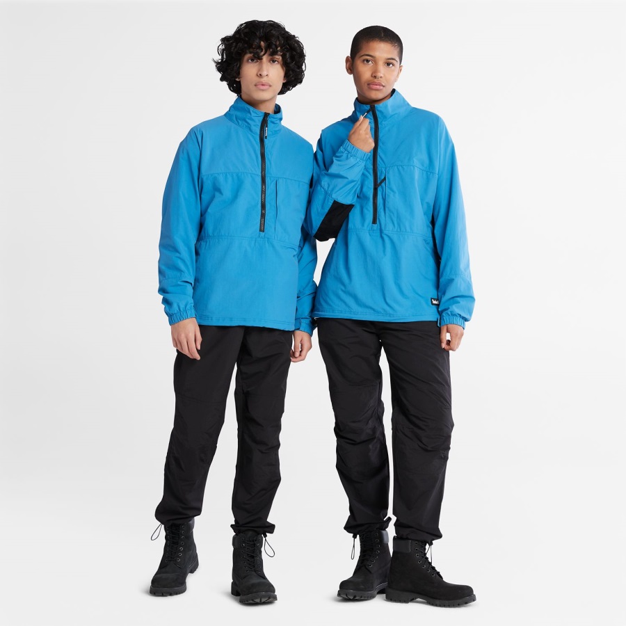 Timberland Ireland Water-Resistant Pullover Jacket Bright Blue