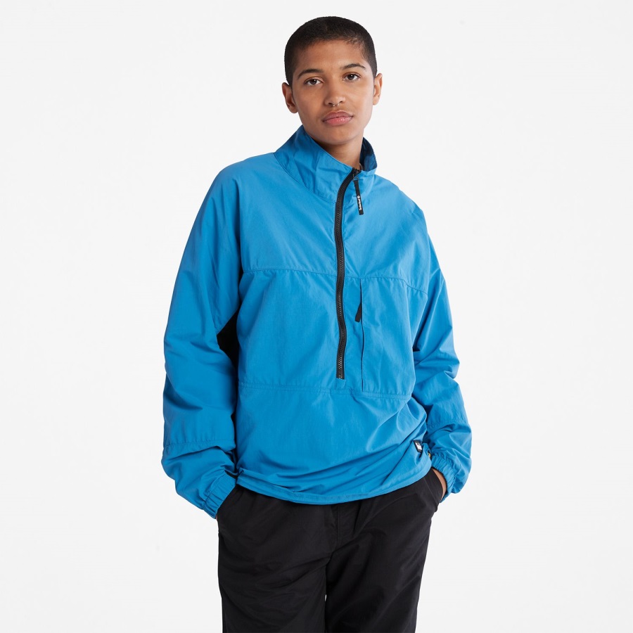 Timberland Ireland Water-Resistant Pullover Jacket Bright Blue