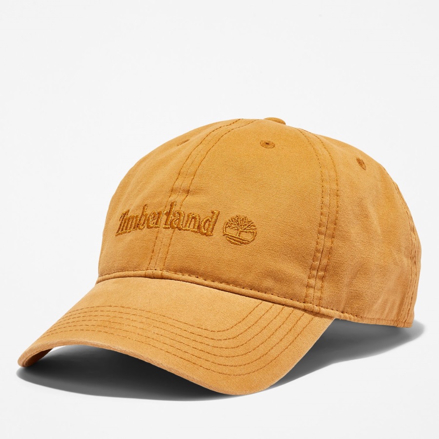 Timberland Ireland Wheat Cooper Hill Cotton Canvas Baseball Cap